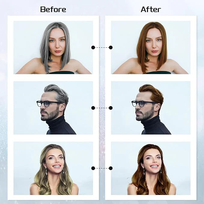 Hair Dye Shampoo  شامبو صبغة الشعر الأسود 3 في 1